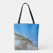 Maine General Store Aquarell Tasche (Rückseite)