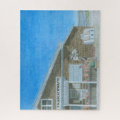 Maine General Store Watercolor 520 pc Puzzle (Vertikal)