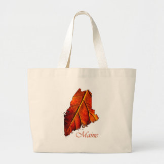 Maine Gift Bags | Maine Foliage Foto Geschenke Jumbo Stoffbeutel
