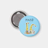 Maine Gnome Willkommen Zuhause Magnet (Vorderseite/Rückseite)