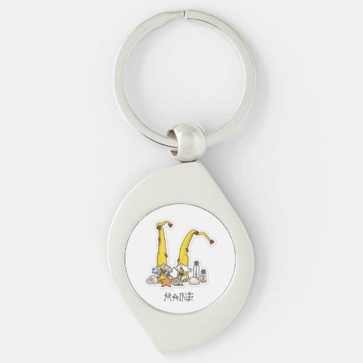 Maine Gnomes Schlüsselanhänger (Vorderseite)