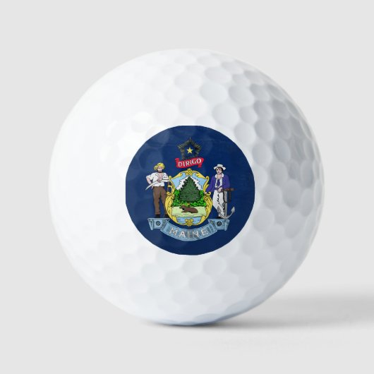 Maine Golfball (Vorderseite)