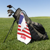 MAINE GOLFHANDTUCH (Gras)