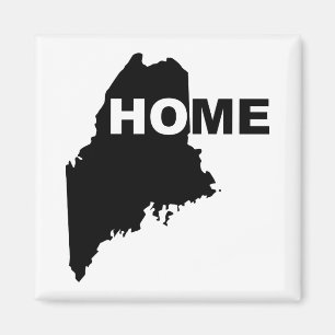 Maine-Heimat-Schrankmagnet fern der Heimat Magnet
