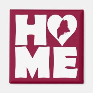 Maine Home Heart State Kühlschrankmagnet