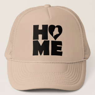 Maine Home Herz State Ball Cap Trucker Mütze