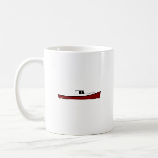 Maine-Hummer-Boot Kaffeetasse (Links)