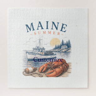 Maine-Hummer-Sommer-Spaß Thunder_Cove Puzzle