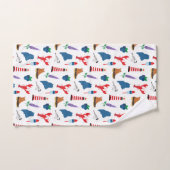 Maine-Icons Badhandtuch Set (Handtuch)