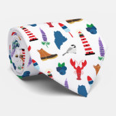 Maine-Icons Krawatte (Gerollt)