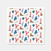 Maine-Icons Serviette (Vorderseite)