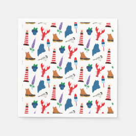 Maine-Icons Serviette