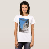 Maine im Winter T-Shirt (Vorne ganz)