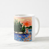 "Maine-Insel-" Tasse (VorderseiteRechts)