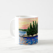 "Maine-Insel-" Tasse (Vorderseite Links)