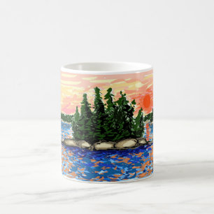 "Maine-Insel-" Tasse