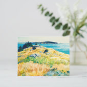 Maine Inseln von Newell Convers Wyeth Postkarte (Stehend Vorderseite)