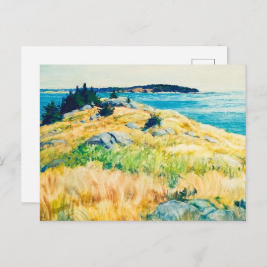 Maine Inseln von Newell Convers Wyeth Postkarte (Vorne/Hinten)