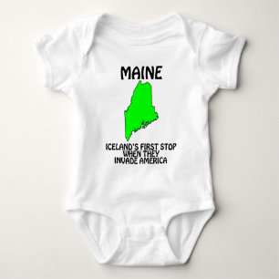 Maine - Islands erste Anlaufstelle bei der Invasio Baby Strampler
