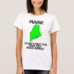 Maine - Islands erste Anlaufstelle, wenn sie die U T-Shirt