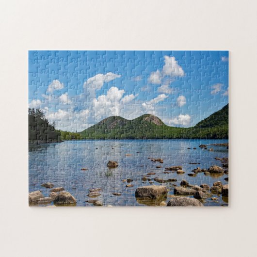 Maine Jordan Pond Foto Puzzle (Horizontal)