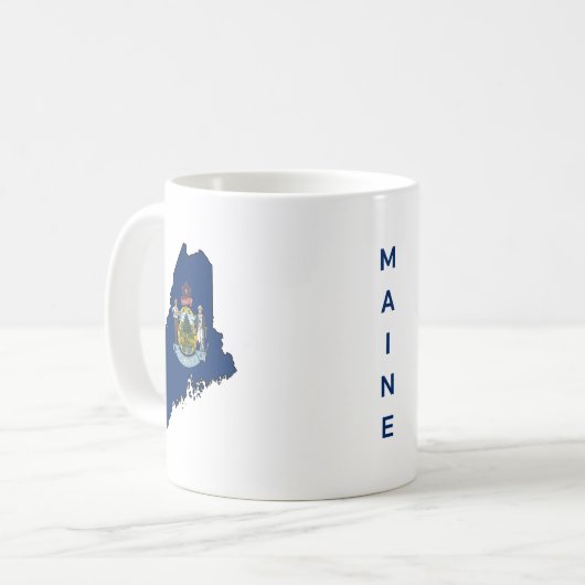 Maine Kaffeetasse (Vorderseite Links)