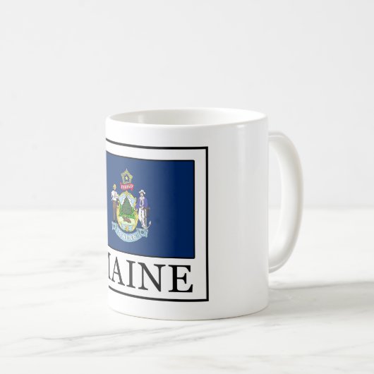 Maine Kaffeetasse (VorderseiteRechts)