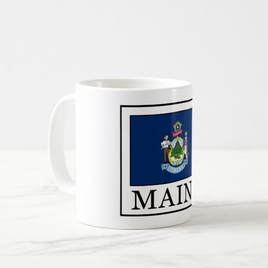 Maine Kaffeetasse (Vorderseite Links)