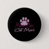 Maine Katzenmutter Button (Vorderseite)