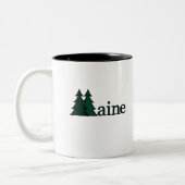 Maine-Kiefer Zweifarbige Tasse (Links)