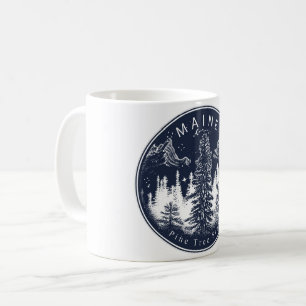 Maine - Kiefernstadt-Tasse Kaffeetasse