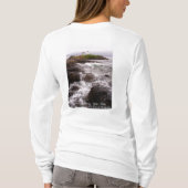 Maine - Klumpen-Leuchtturm landschaftlich T-Shirt (Rückseite)