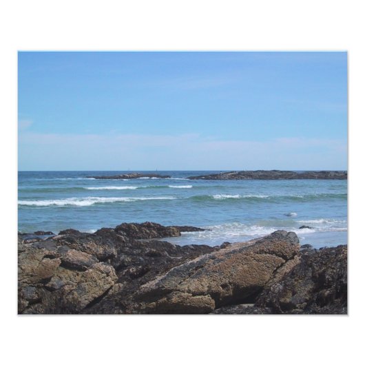 Maine Küste Fotodruck (Vorne)