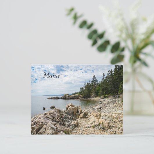 Maine Küste Postkarte (Stehend Vorderseite)