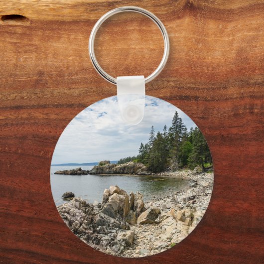 Maine Küste Schlüsselanhänger (Vorderseite)
