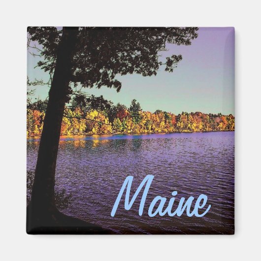 Maine Lake Magnet (Vorne)