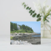 Maine Landschaft Postkarte (Stehend Vorderseite)
