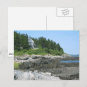 Maine Landschaft Postkarte (Vorne/Hinten)