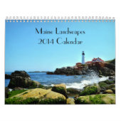 Maine-Landschaftskalender 2014 Kalender (Titelbild)