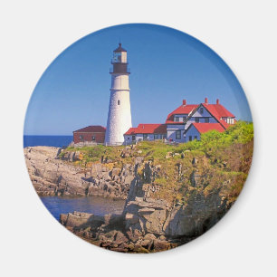 Maine-Leuchtturm 10 Magnet