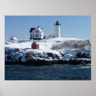 Maine-Leuchtturm 4 Poster