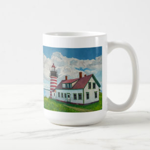 Maine-Leuchtturm Kaffeetasse