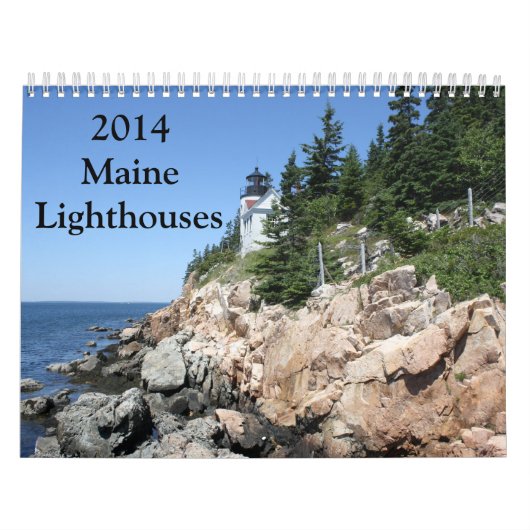Maine-Leuchtturm-Kalender 2014 Kalender (Titelbild)