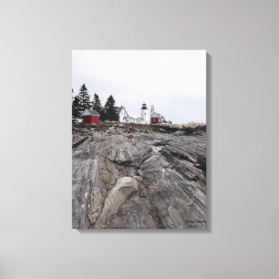 Maine-Leuchtturm Leinwanddruck