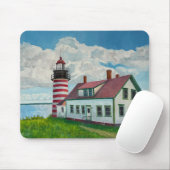 Maine-Leuchtturm Mousepad (Mit Mouse)