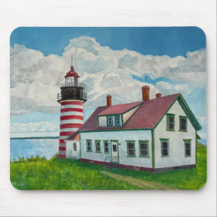 Maine-Leuchtturm Mousepad