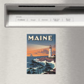 Maine Leuchtturm Reise Magnet (In Situ (Geschirrspüler))