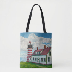 Maine Leuchtturm Tasche