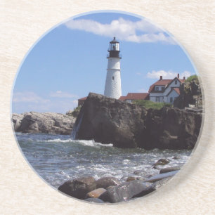 Maine-Leuchtturm-Untersetzer Untersetzer