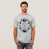 Maine Light Houses T-Shirt (Vorne ganz)